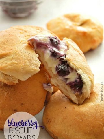 Blueberry Biscuit Bombs