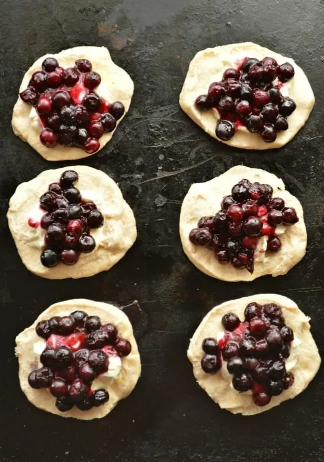 Blueberry Biscuit Bombs