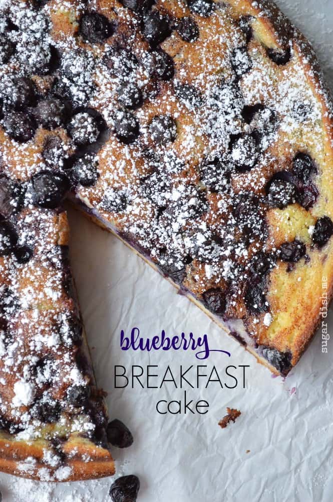 Blueberry Breakfast Cake Recipe