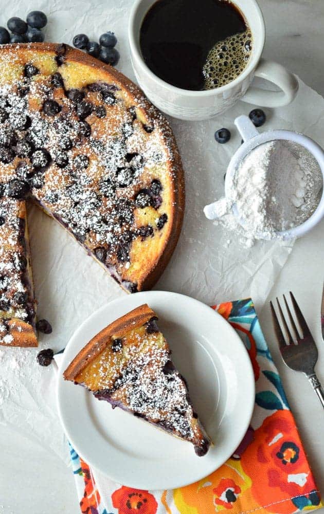 Blueberry Breakfast Cake Recipe