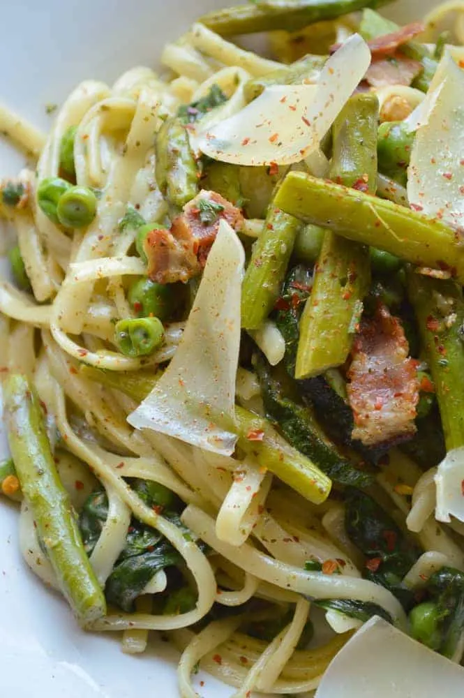 Eat Your Greens Linguine Recipe