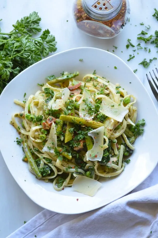 Eat Your Greens Linguine Recipe