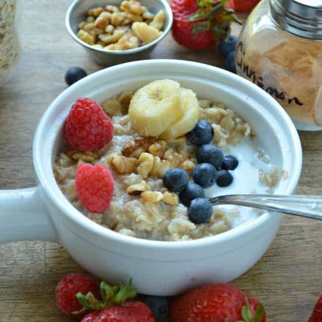 Perfect Stovetop Oatmeal Recipe - Sugar Dish Me