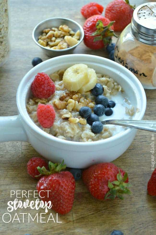 Perfect Stovetop Oatmeal Recipe