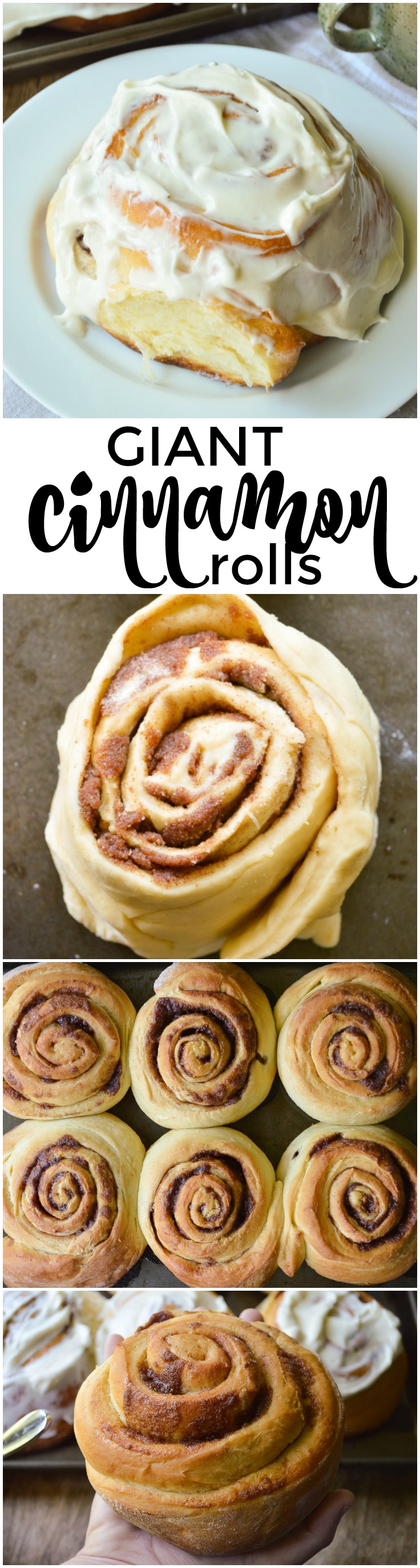 Giant Cinnamon Rolls Sugar Dish Me