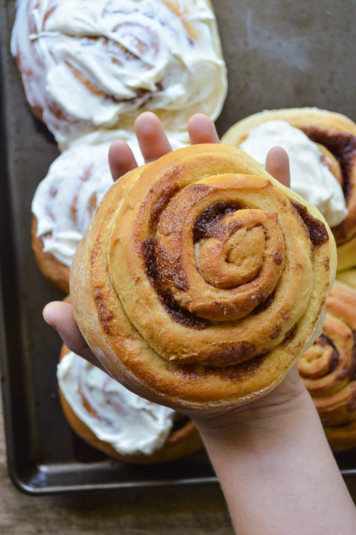 Giant Cinnamon Rolls