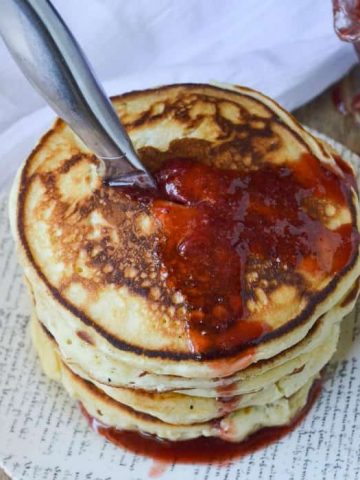 Bloody Good Pancakes recipe