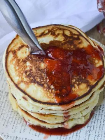 Bloody Good Pancakes recipe