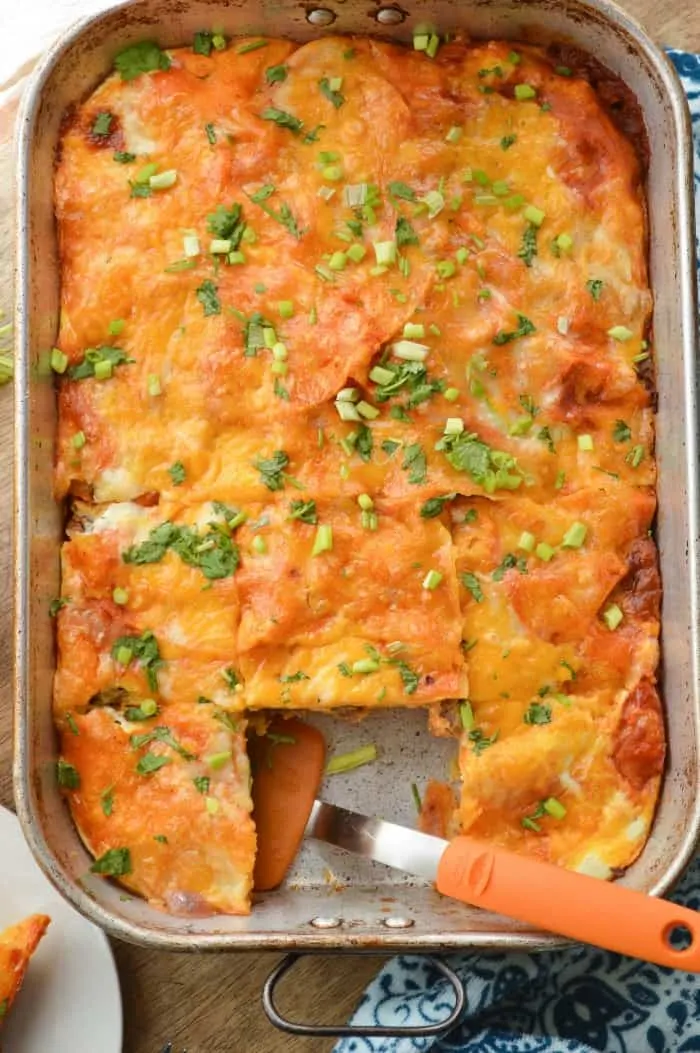 Enchilada Breakfast Casserole Recipe