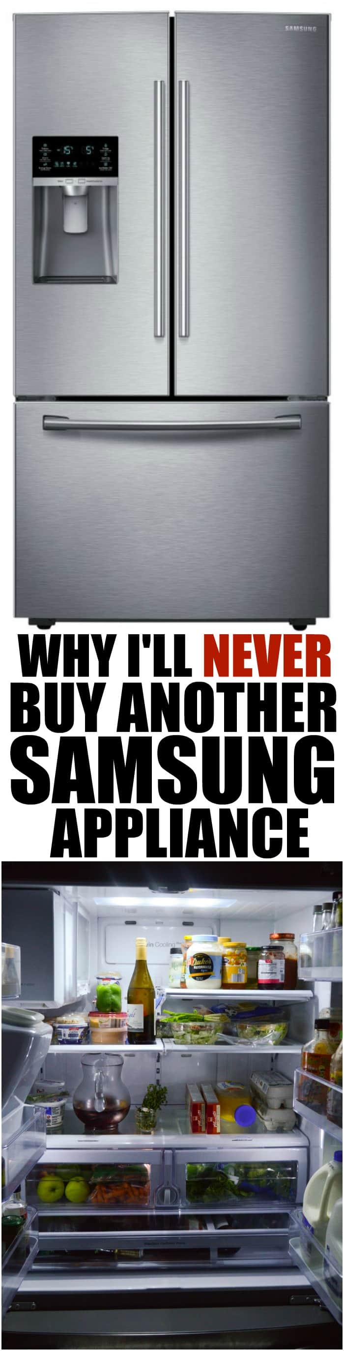 Why I'll Never Buy Another Samsung Appliance