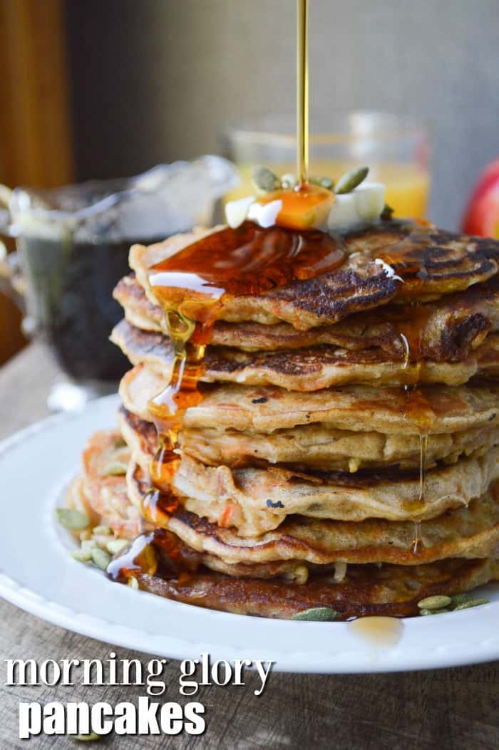 Morning Glory Pancakes recipe