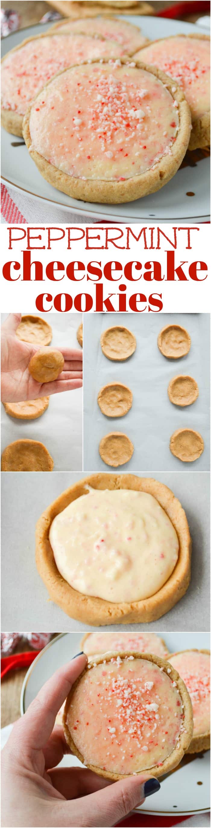 Peppermint Cheesecake Cookies Recipe