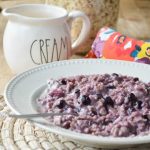 Permalink to: Blueberries and Cream Oatmeal Blueberries and Cream Oatmeal Recipe
