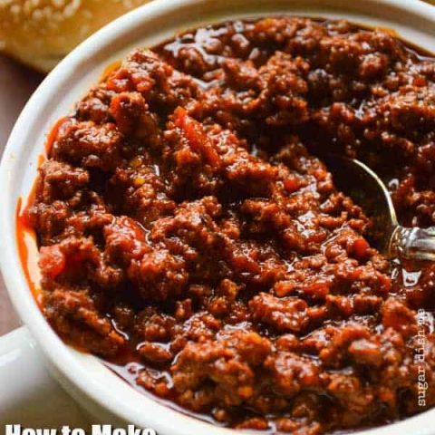 Chili Recipe for Hot Dogs and Hamburgers