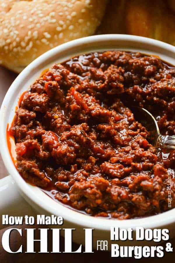 Chili Recipe for Hot Dogs and