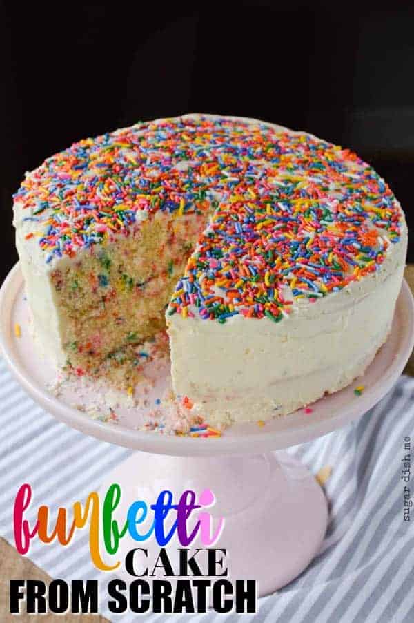 Funfetti cake From Scratch