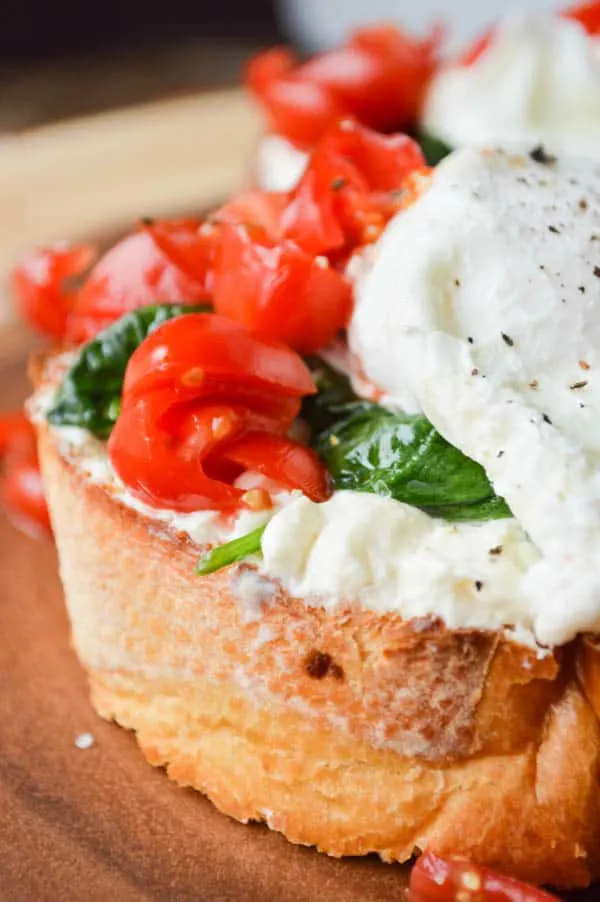 Whipped Feta Breakfast Toasts are a favorite simple savory dish. 