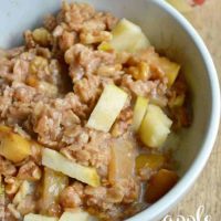 Apple Cinnamon Stovetop Oatmeal