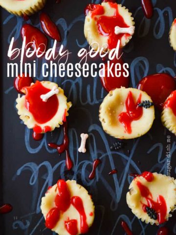 Bloody Good Mini Cheesecakes