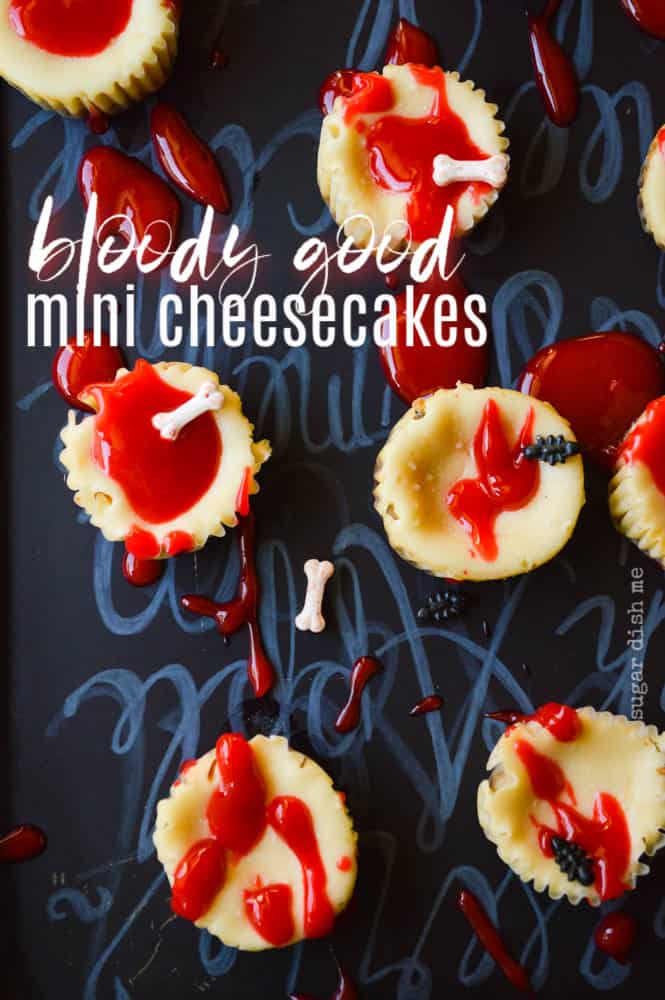 Bloody Good Mini Cheesecakes