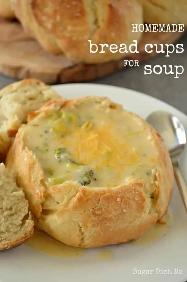 Homemade Bread Cups for Soup