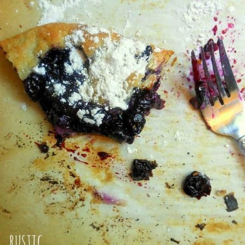 Rustic Blueberry Tart