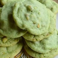 Pistachio Pudding Cookies
