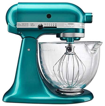 KitchenAid KSM155GBSA 5-Qt. Artisan Design Series with Glass Bowl - Sea Glass