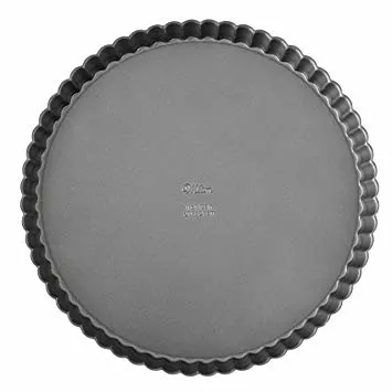 Wilton Excelle Elite Non-Stick Tart and Quiche Pan with Removable Bottom, 9-Inch