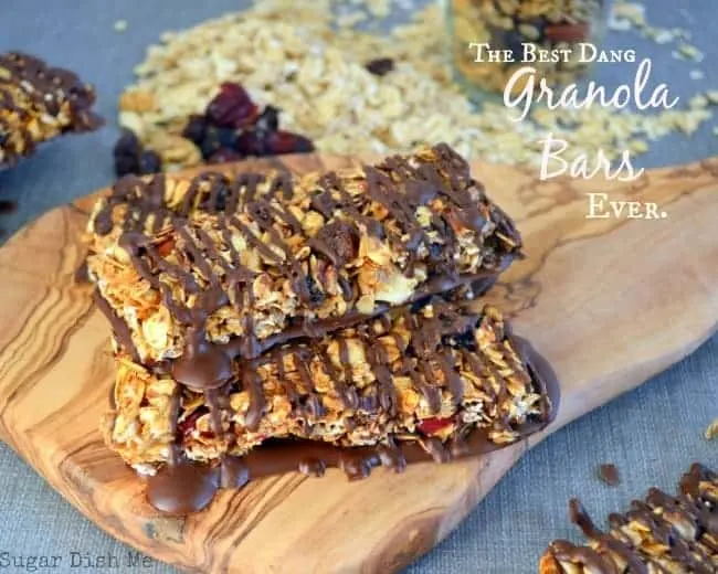 The Best Dang Granola Bars Ever {EVER.}