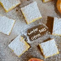 Winter Citrus Bars