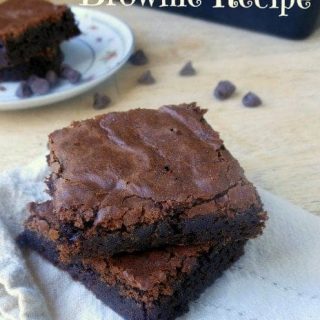 Easy From Scratch Brownies