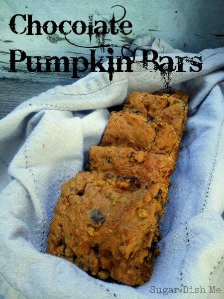 Chocolate Pumpkin Bars