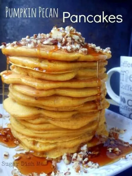 Pumpkin Pecan Pancakes