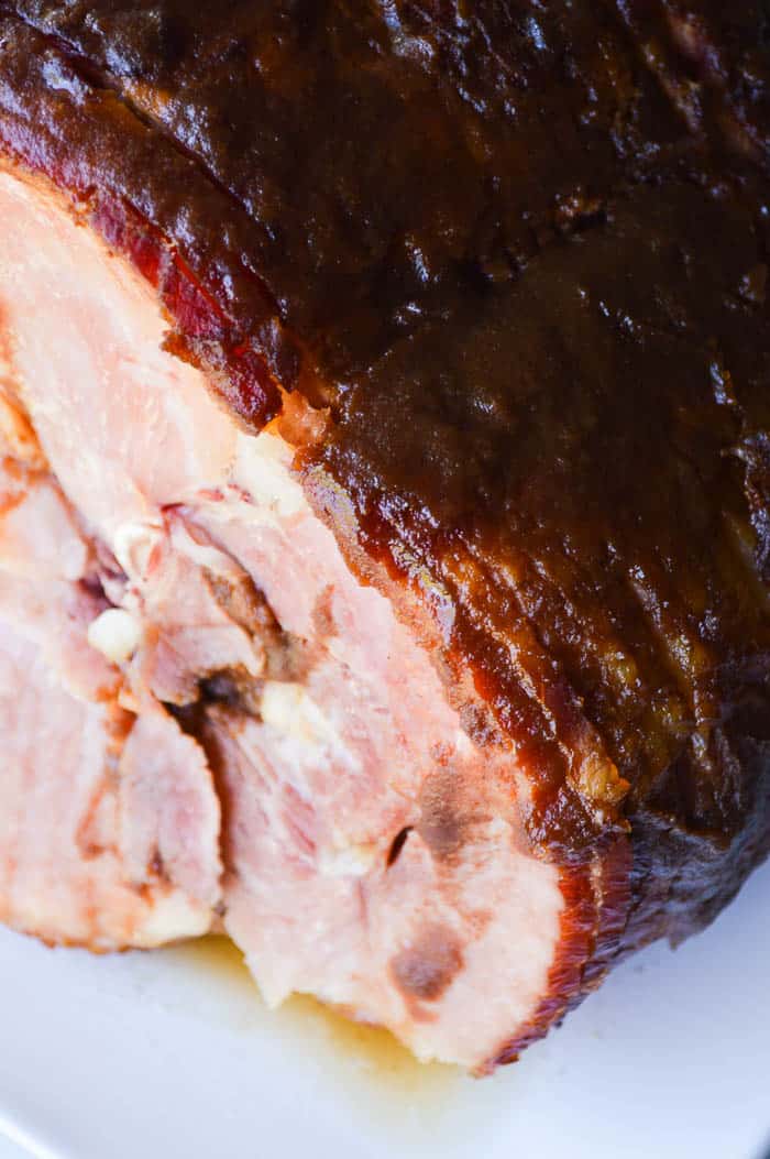 Apple Butter Glazed Ham