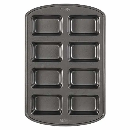 Wilton Perfect Results Non-Stick Mini Loaf Pan, 8-Cavity