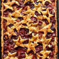 Cherry Cola Slab Pie