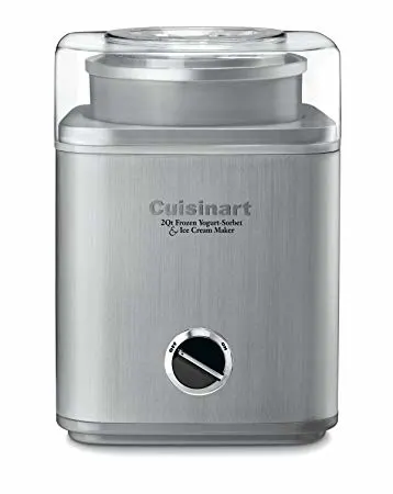 Cuisinart ICE-30BC Pure Indulgence 2-Quart Automatic Frozen Yogurt, Sorbet, and Ice Cream Maker