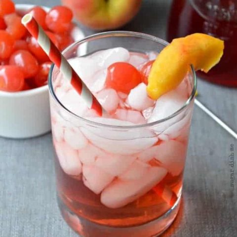 Cherry Peach Punch by the Glass