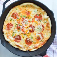 20 Minute Skillet Pizza