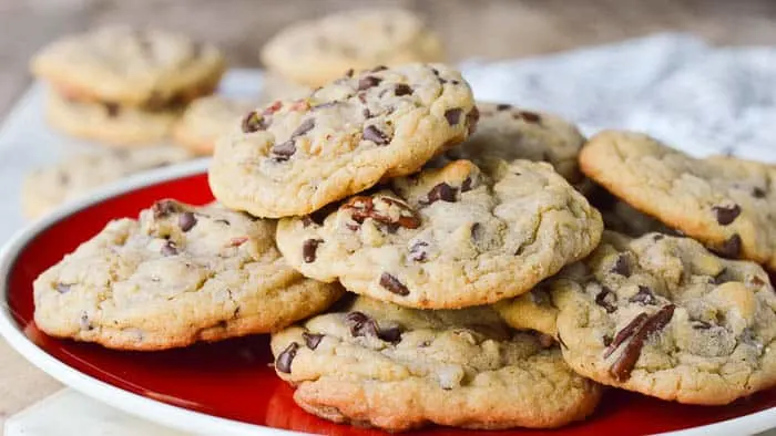 Landscape image of Chocolate Chip Blondie Cookies