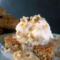Maple Walnut Blondies