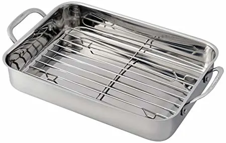 Cuisinart 7117-14RR Lasagna Pan with Stainless Roasting Rack