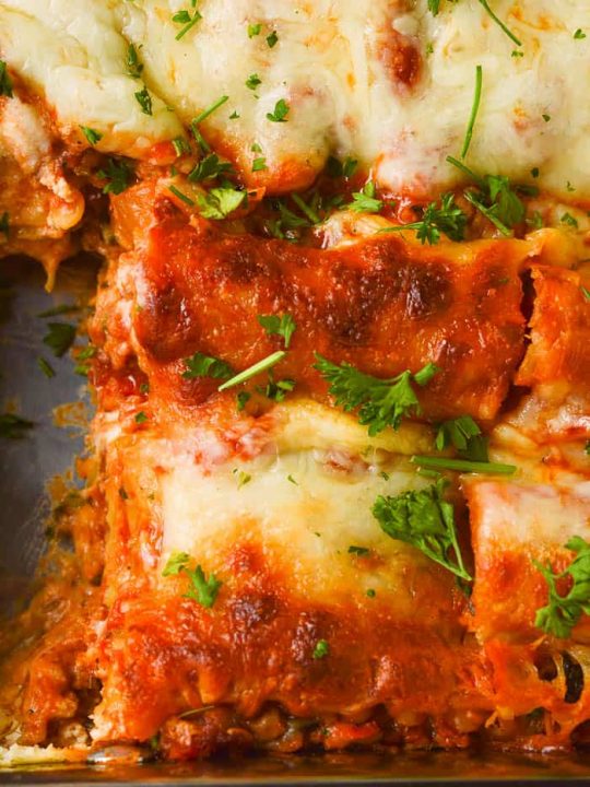 Ground Chicken Lasagna Sugar Dish Me