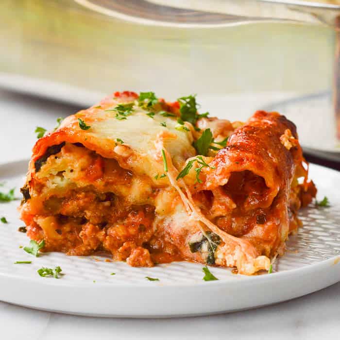 Ground Chicken Lasagna