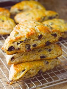 Rum Raisin Scones - Sugar Dish Me
