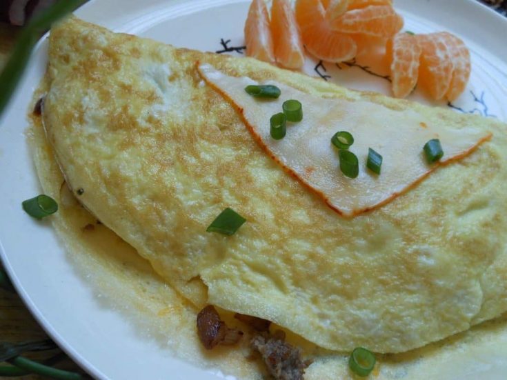 Chad's Gimantico Weekend Omelet