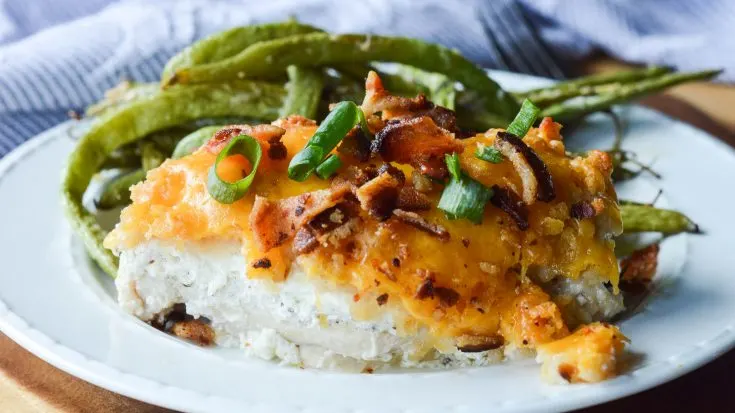 Smothered Cheesy Sour Cream Chicken