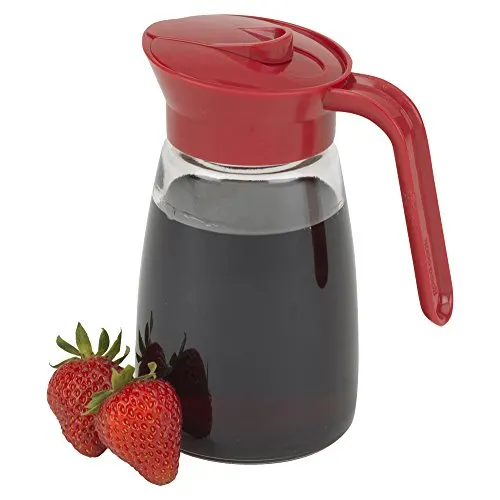 Good Cook Glass Syrup Dispenser, 12 oz, Clear,22118