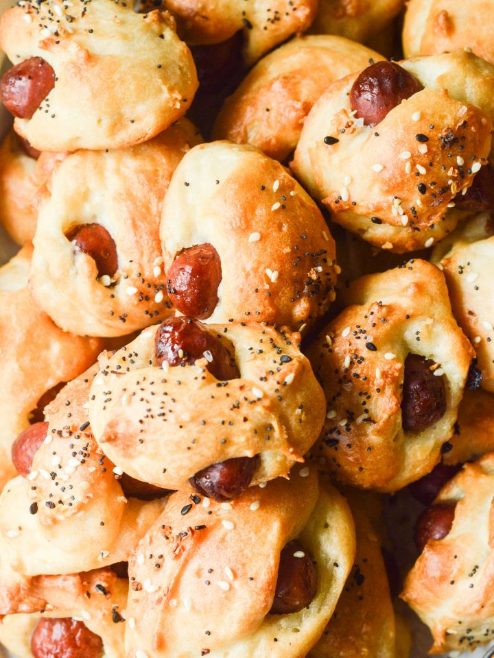 Pigs in a Blanket with Biscuits Sugar Dish Me